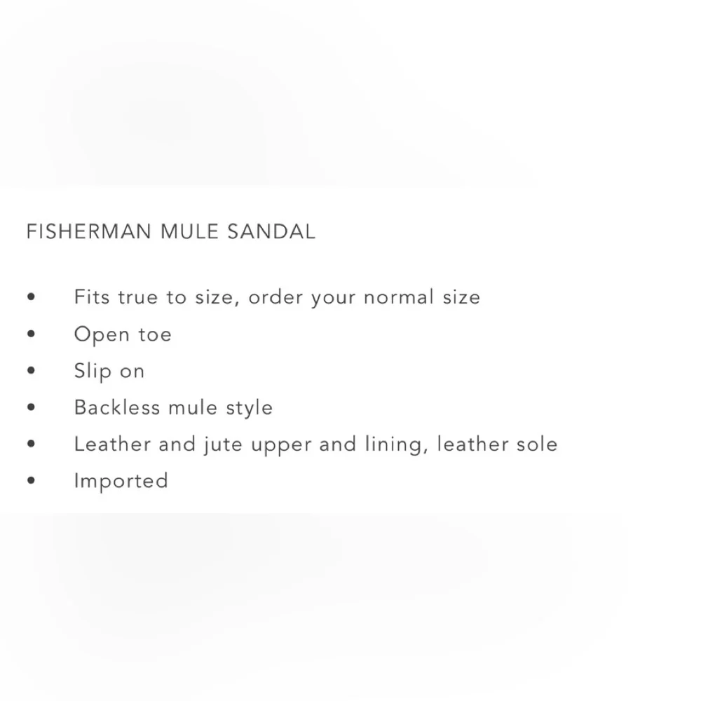 NIB TORY BURCH Women’s Fisherman Mules